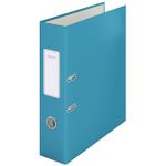 Biblioraft-Leitz-180°-Cosy-carton-laminat-A4-80-mm-albastru-celest