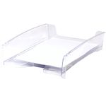 Tavita-pentru-documente-PP-transparent-Green2Desk