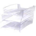 Tavita-pentru-documente-PP-transparent-Green2Desk