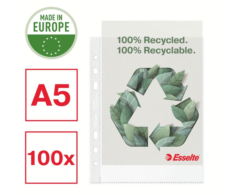 Folie-de-protectie-Esselte-Recycled-reciclat-PP-A5-70-mic-100-buc-cutie-standard