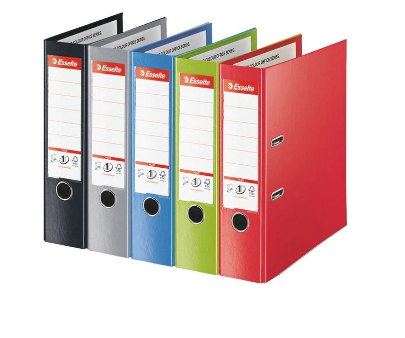 Biblioraft-Esselte-No.1-Power-Jumbo-Plus-VIVIDA--PP-A4-8-cm-alb