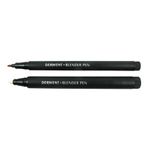 Set-2-markere-Derwent-Professional-pentru-amestec-si-estompare-varf-tip-glont-2-si-4-mm-blister-negru