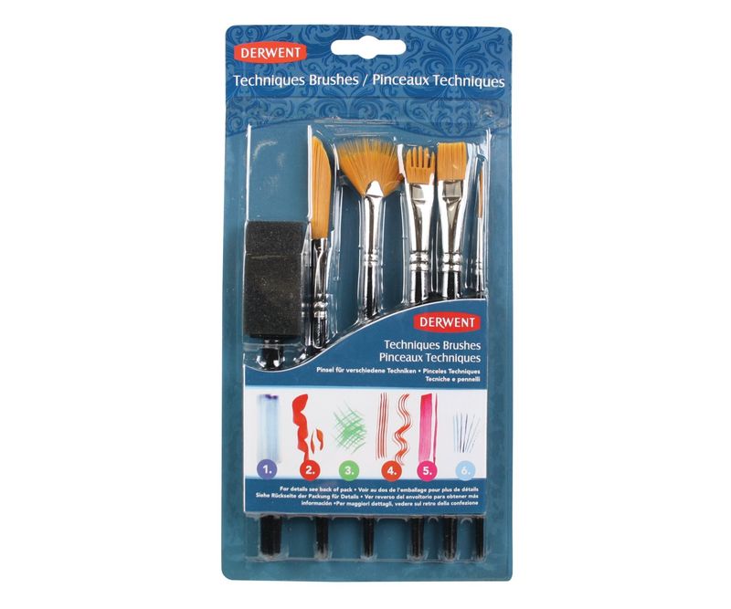 Set-6-pensule-Derwent-Professional-pentru-pictat-diverse-modele-pentru-diferite-tehnici-blister-negru