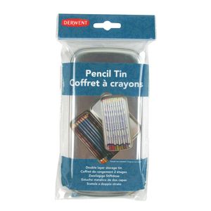 Penar Derwent Professional metalic cu despartitor argintiu