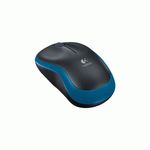 Mouse-Optic-Logitech-M185-USB-Wireless-Black-Blue