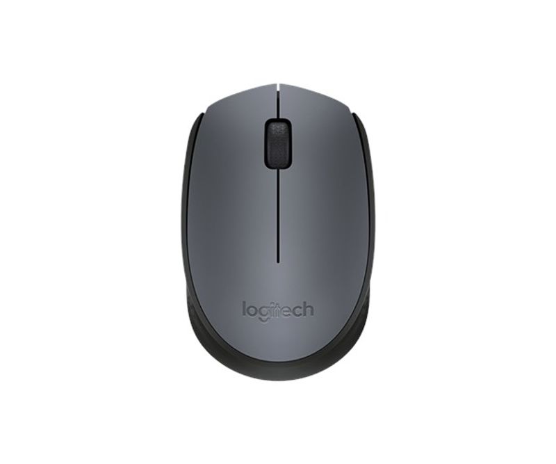 Mouse-Optic-Logitech-M170-USB-Wireless-Grey