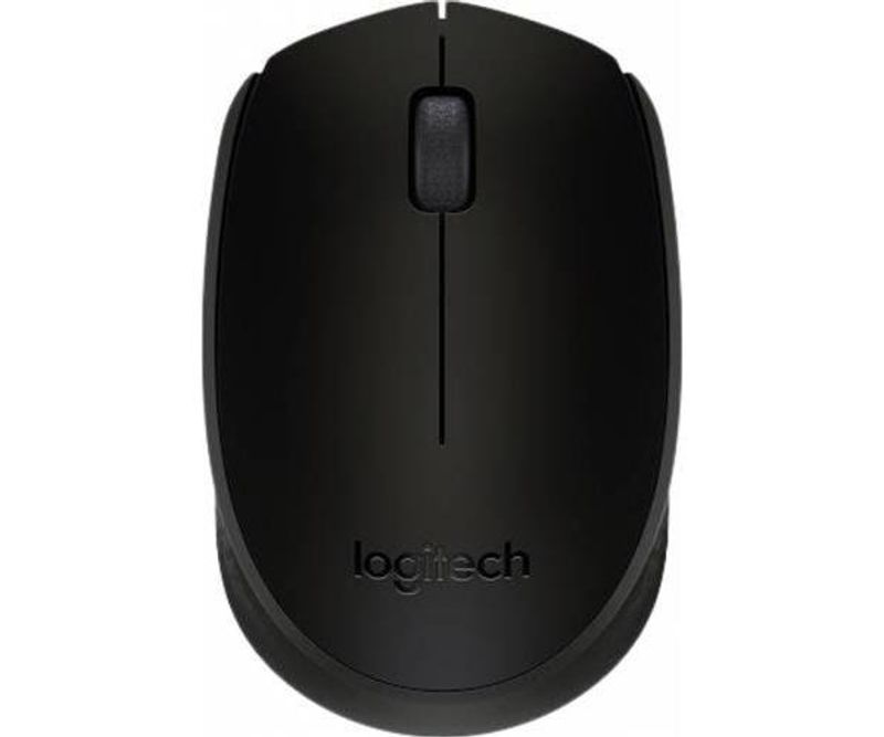 Mouse-Optic-Logitech-B170-USB-Wireless-Black