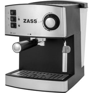 Espressor Manual Zass ZEM 04 850 W 1.6 L 15 Bar Argintiu