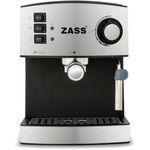 Espressor-Manual-Zass-ZEM-04-850-W-1.6-L-15-Bar-Argintiu