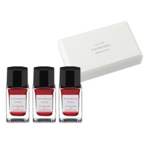 Cerneala Iroshizuku mini Roz Kosumosu 15 ml 3 bucati/set