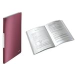 Mapa-de-prezentare-Leitz-Style-PP-cu-40-folii-grena