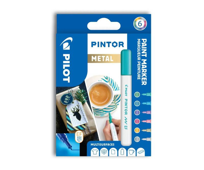 Set-Pintor-metal-mix-6-culori-EF-Pilot