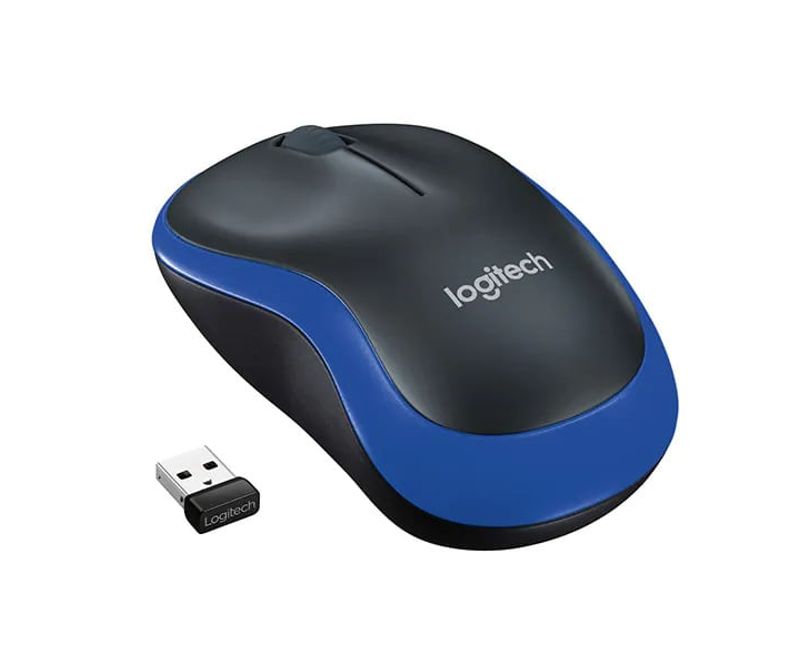 Mouse-wireless-Logitech-M185-blue