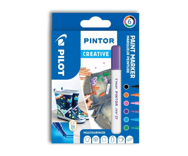 Set-Pintor-creativ-mix-6-culori-EF-Pilot