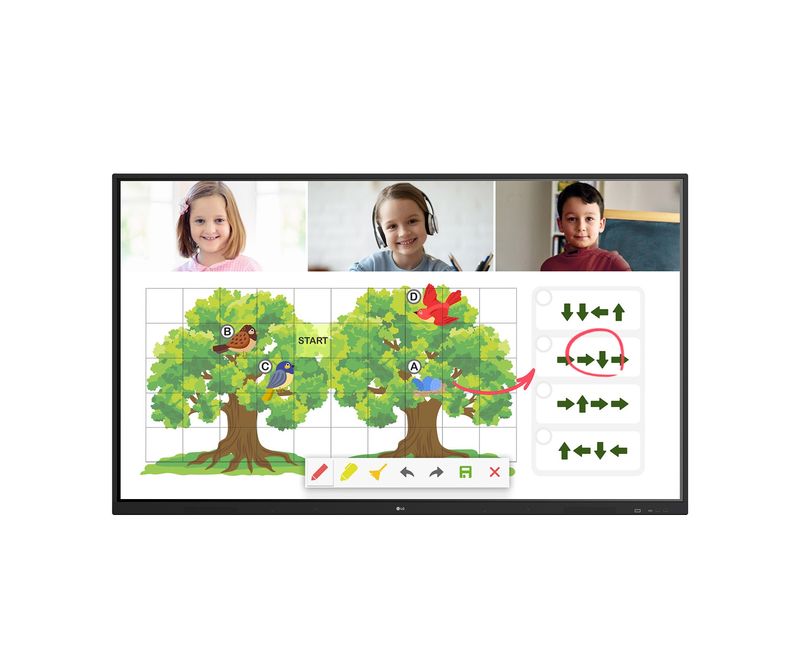 Pachet-Display-LED-65--UHD-cu-touch-LG-65TR3DJ-cu-stand-mobil