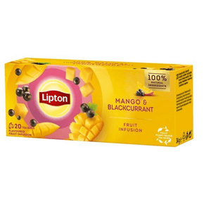 Ceai Lipton fructe mango&coacaze 20 plicuri