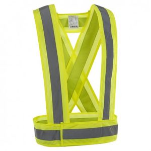 Ham reflectorizant galben fluorescent marime unica Rock Safety Hi-Vis