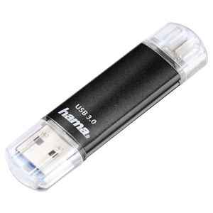 Memorie USB Hama 124000 usb 3.0 64gb 40mbs negru