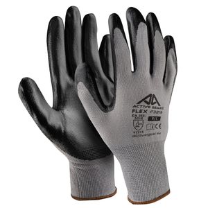 Manusi montaj palma imersata nitril fin dexteritate 5 Active Gear Marime 8