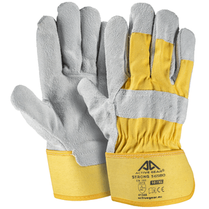 Manusi lacatus spalt bovina si bumbac Active Gear Marime 10