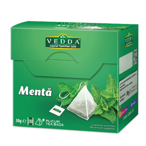 Ceai Vedda menta 20piramide x 2g