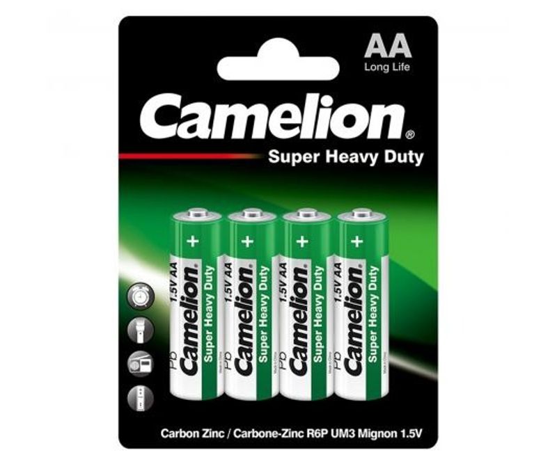 Set-4-baterii-R3-AAA-zinc-Camelion-Long-Life