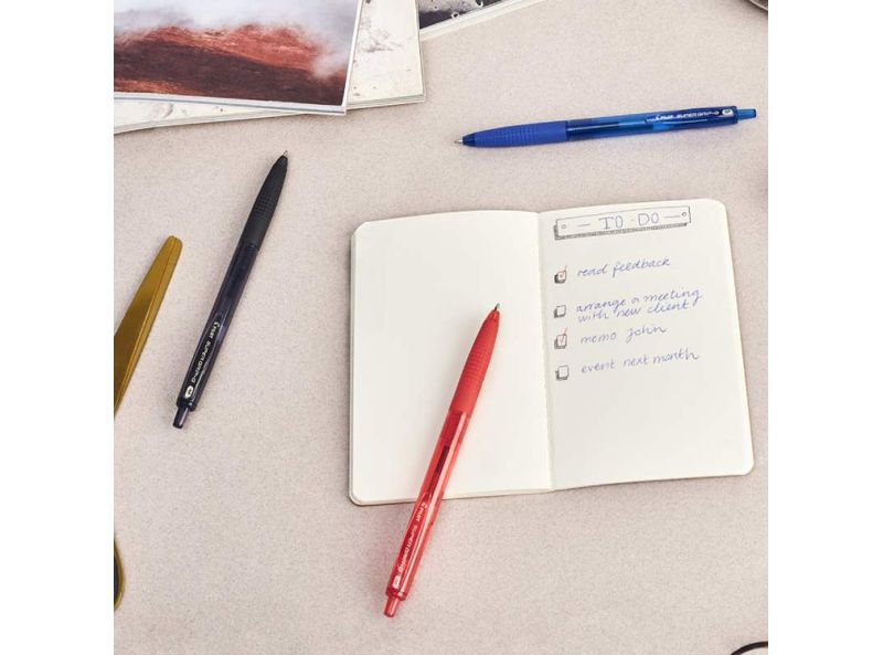 Pix cu bila Pilot Supergrip G diverse culori 1.0 mm cu click