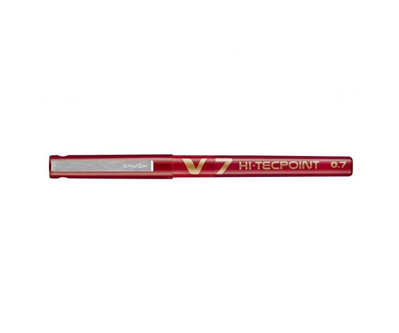 Roller-Pilot-V7-Hi-Tecpoint-0.7-mm-rosu