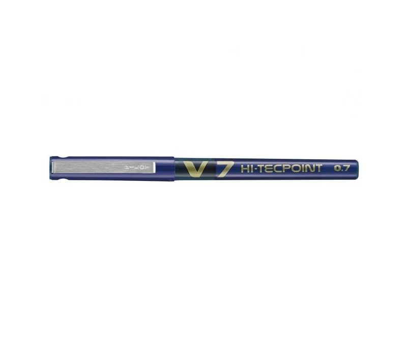 Roller-Pilot-V7-Hi-Tecpoint-0.7-mm-albastru