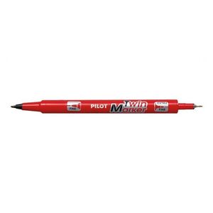 Marker permanent Pilot Twin Begreen 0.4 mm varf rotund