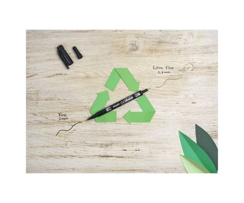 Marker-permanente-Pilot-Twin-BegreeN-0.4-mm-albastru