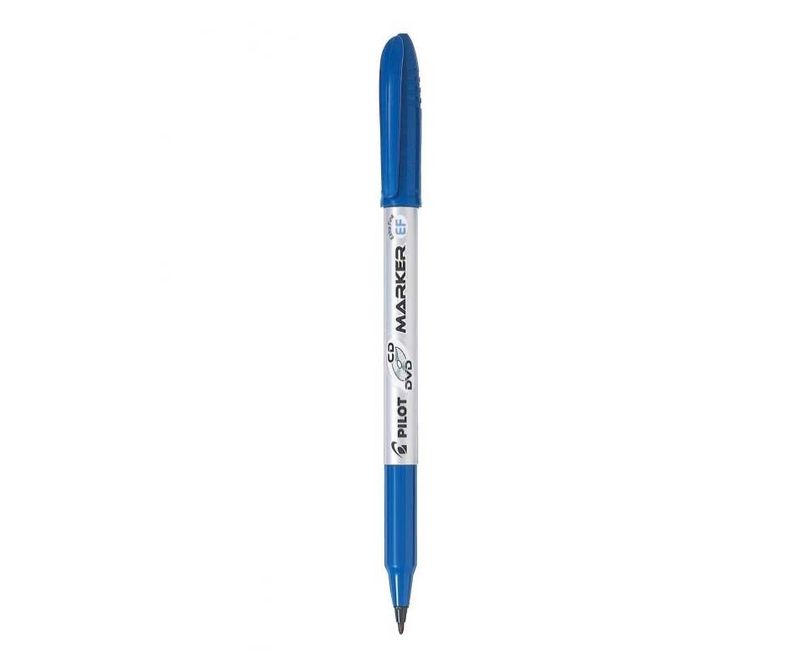 Marker-permanent-Pilot-Begreen-pentru-CD-DVD-0.6-mm-albastru