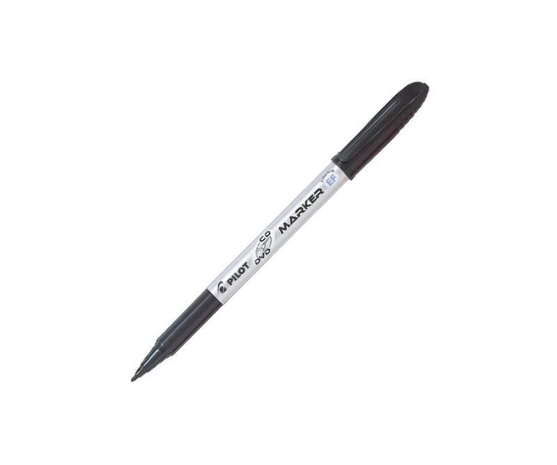 Marker-permanent-Pilot-Begreen-0.6-mm-varf-rotund-pentru-CD-DVD