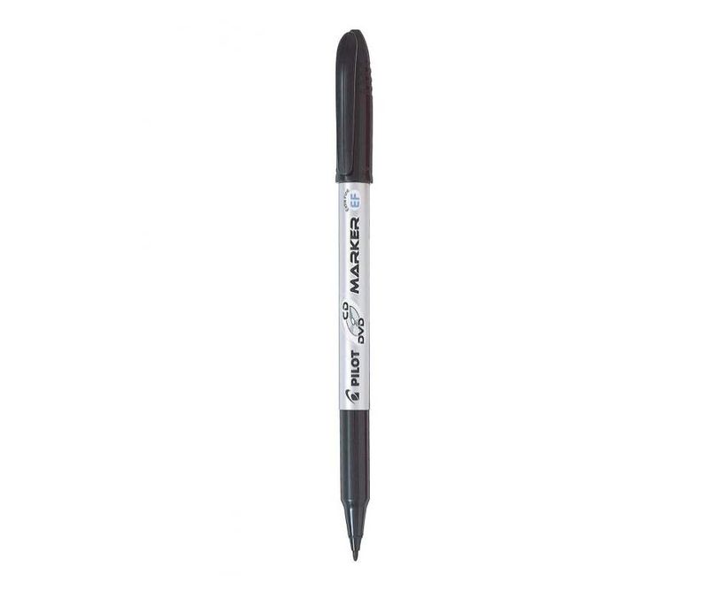 Marker-permanent-Pilot-Begreen-0.6-mm-varf-rotund-pentru-CD-DVD