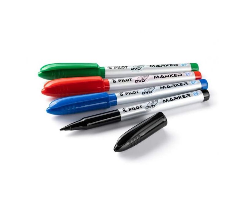 Marker-permanent-Pilot-Begreen-0.6-mm-varf-rotund-pentru-CD-DVD