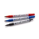 Marker-permanent-Twin-Pilot-0.7-mm-varf-rotund-pentru-CD-DVD