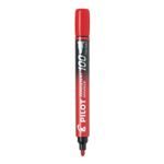 Marker-permanent-Pilot-100-varf-rotund-1.0-mm-rosu