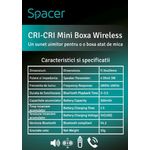 Boxa-Spacer-Cri-Cri-BK-portabila-3w-300mah-2h