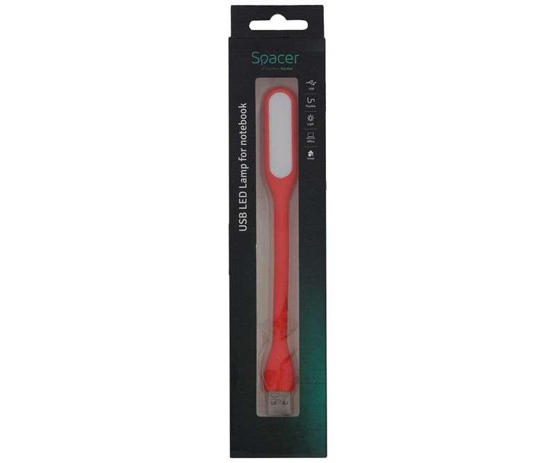 Lampa-led-usb-Spacer-pentru-notebook-red