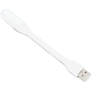 Lampa led usb Spacer pentru notebook white