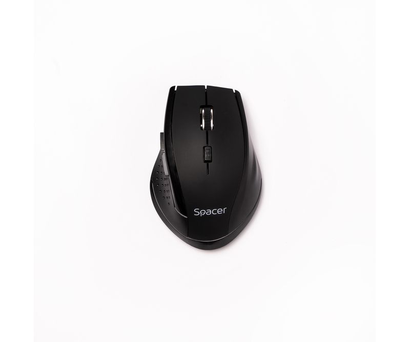 Mouse-optic-Spacer-wireless-2.4ghz-negru