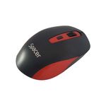 Mouse-wireless-Spacer-scroll-4-1-negru-cu-rosu