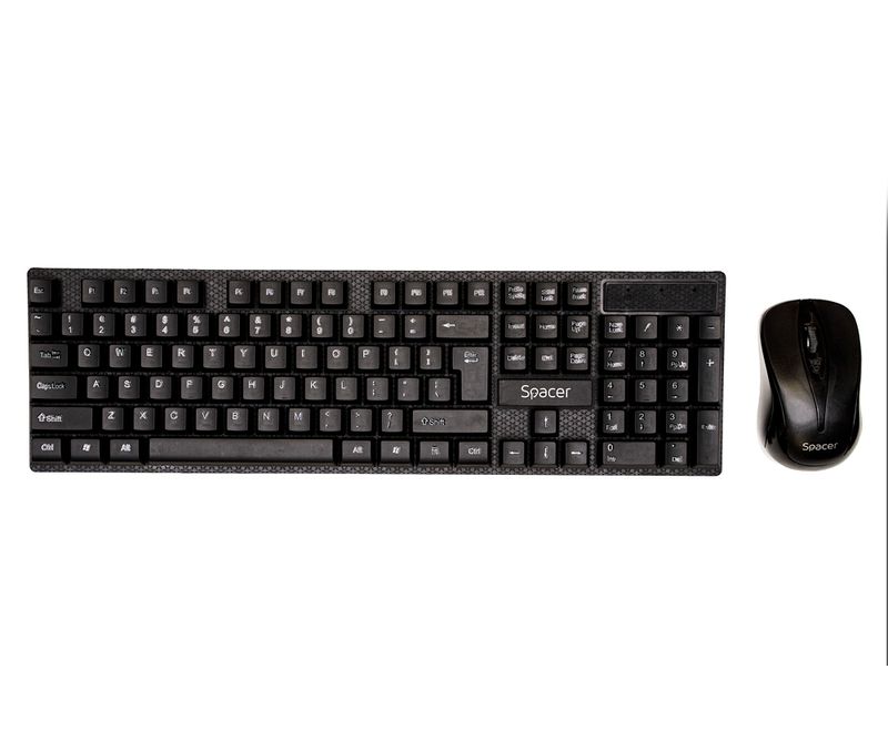 Kit-tastatura-si-mouse-wireless-Spacer-neagra