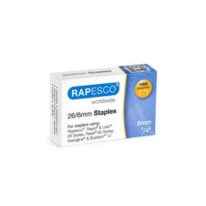 Pachet 20 buc capse 26/6 rapesco 1000 bucati/cutie