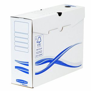 Pachet 25 buc cutie arhivare carton reciclat si reciclabil 97 x 250 x 325 mm fellowes basic