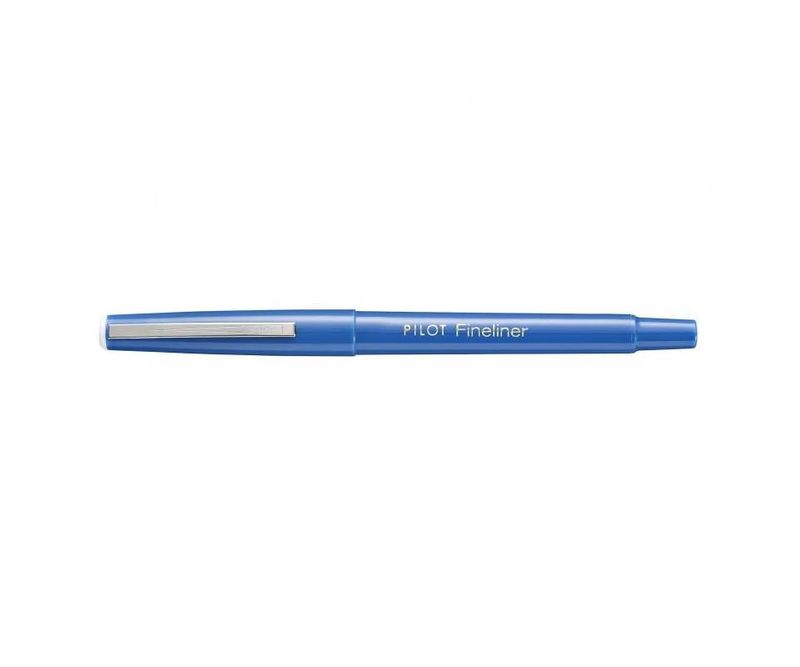 fineliner-pilot-albastru