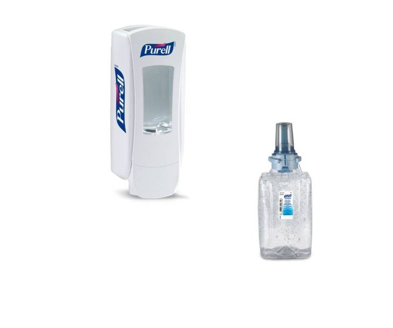 Pachet-dispenser-manual-cu-gel-dezinfectant-Purell