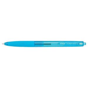 Pix cu bila Supergrip G Pilot 1.0 mm varf gros retractabil bleu