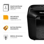 Distrugator-documente-manual-micro-cut-6-coli-Fellowes-LX25m-5