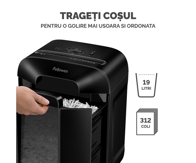 Distrugator-documente-manual-cross-cut-12-coli-Fellowes-LX85-12-coli-negru-6